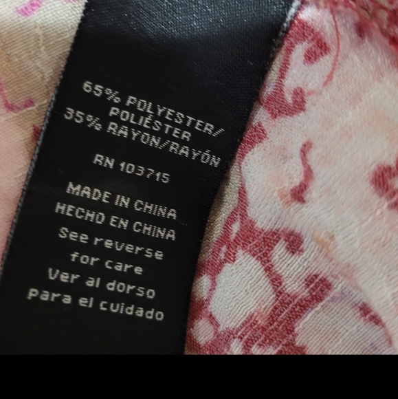 Zac & Rachel Women Size 2X Off shoulder Peasant Boho Top - Picture 10 of 11